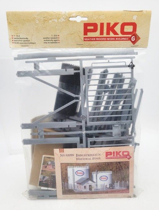 Piko 62290 G Scale Industrial Fence Plastic Kit