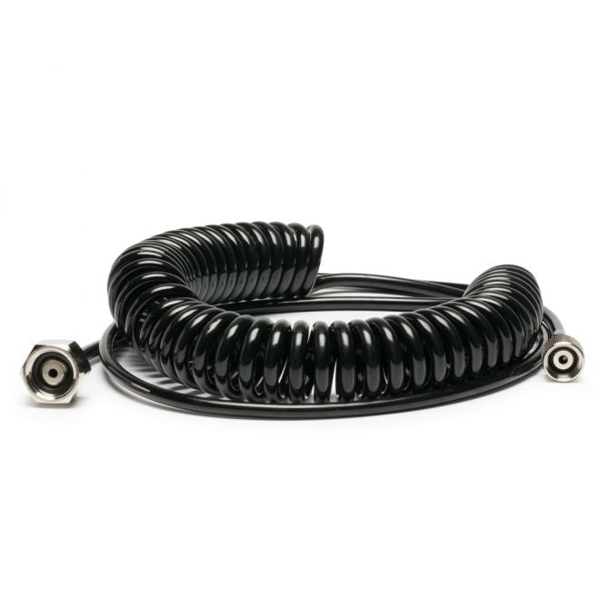 Iwata CTI10 10' Cobra Coil Airbrush Hose w/Airbrush & 1/4" Compressor Fittings