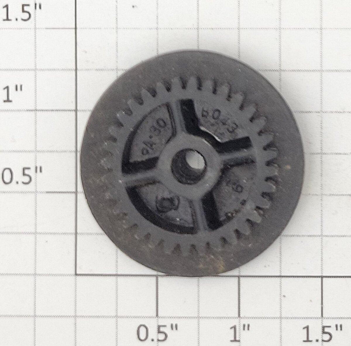 American Flyer PA30B043 Pull-Mor Gear Wheel with Traction Tire