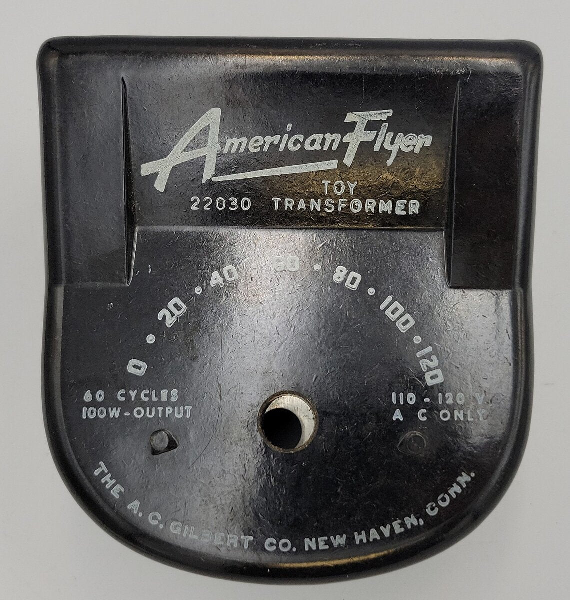 American Flyer XA12N476RP S Scale 100 Watt Transformer Case #22030
