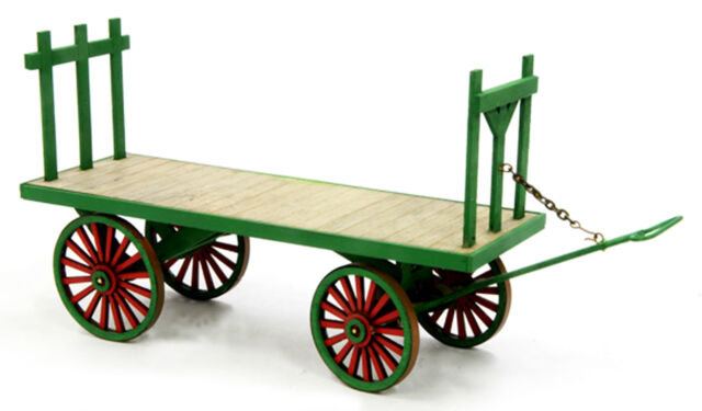 Banta Model Works T2081 HO Scale Depot Baggage Wagon Laser Cut Kit