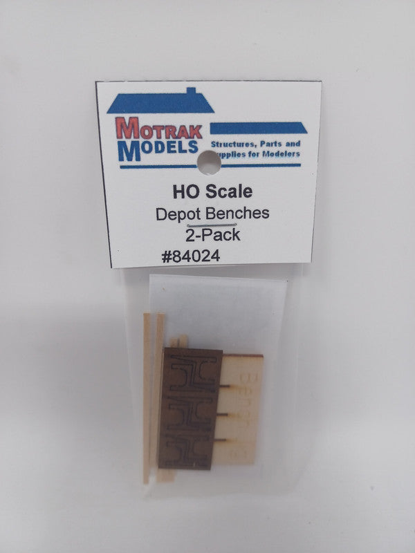 Motrak Models 84024 HO Laser Cut Benches