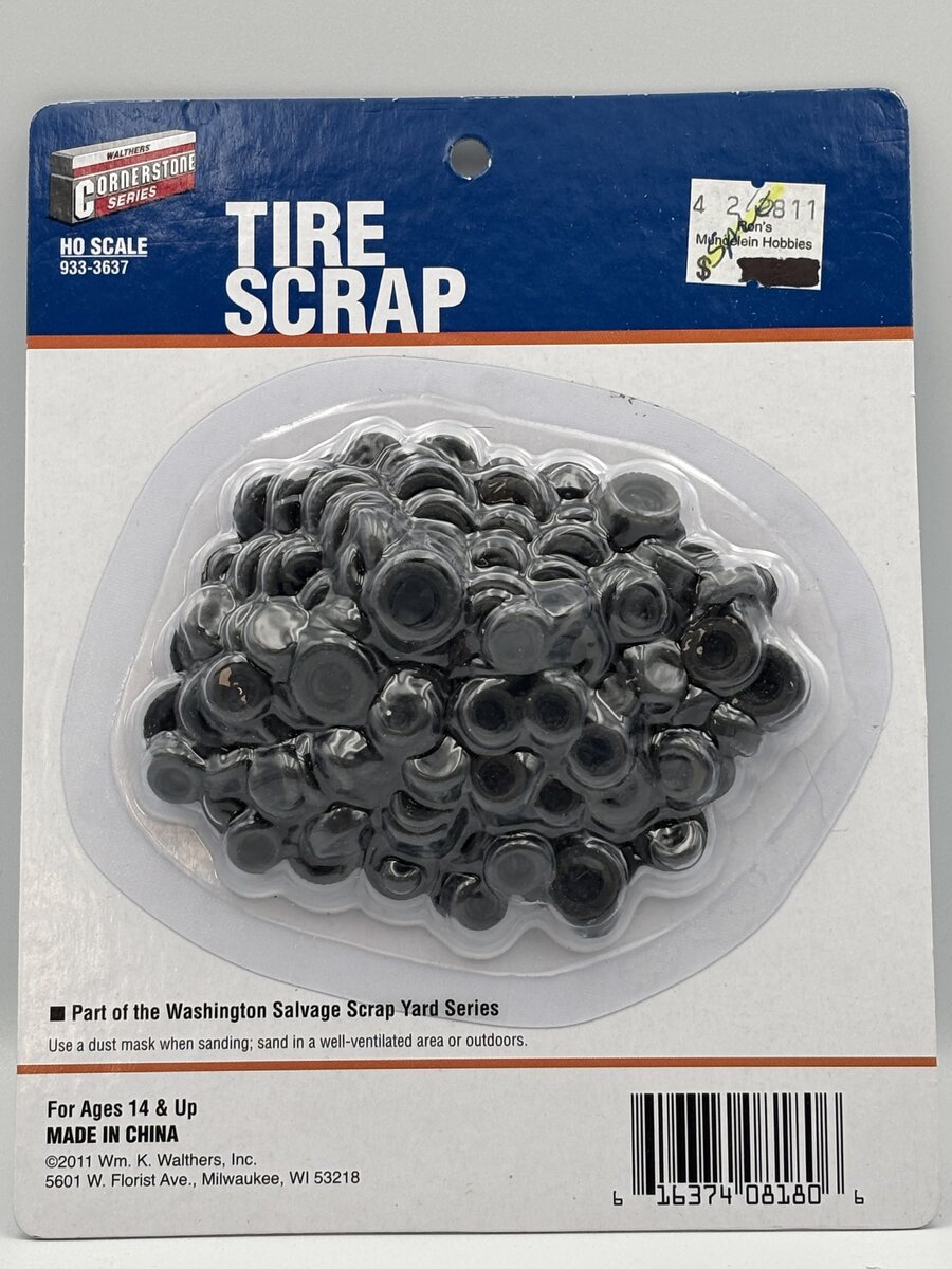 Walthers 933-3637 HO Scale Tire Scrape