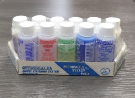 Microscale System Pack - 1oz. Bottles (Set of 11)