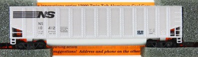 Deluxe Innovations 12010 N Scale Conrail Twin Tub Coal Gondola #10412