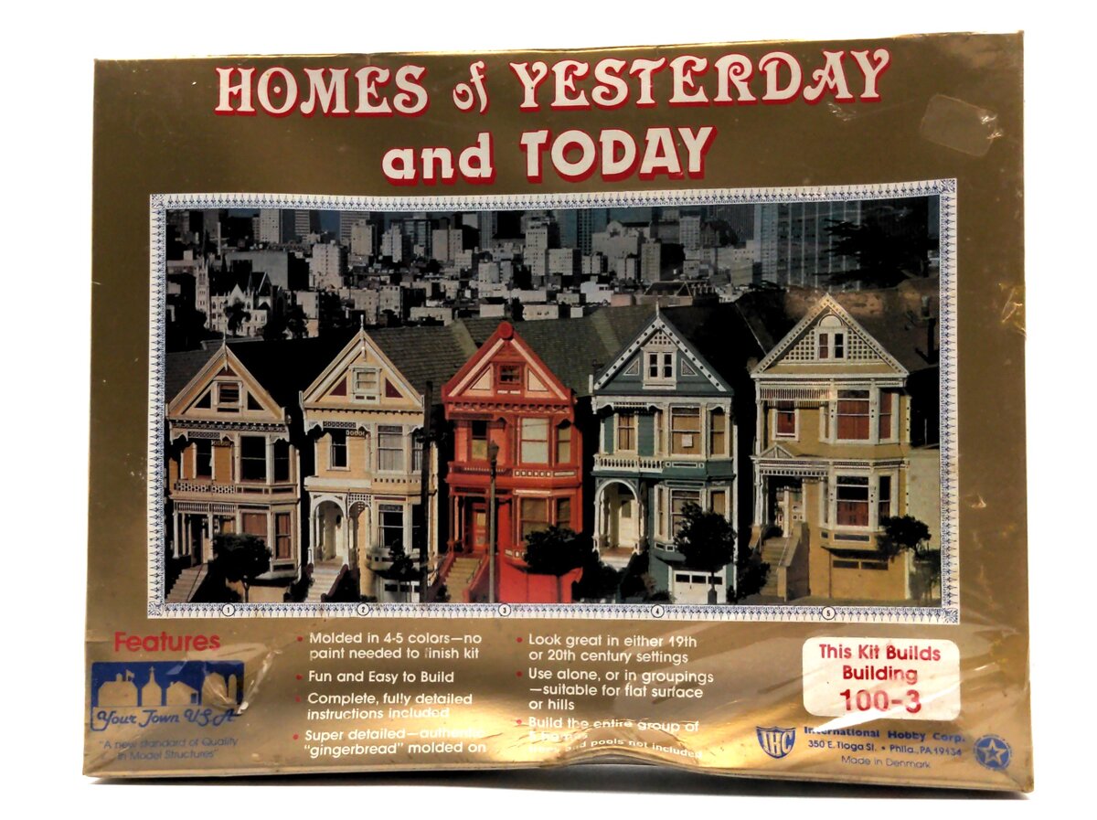 IHC 100-3 HO Steiner House Homes of Yesterday and Today Building Kit