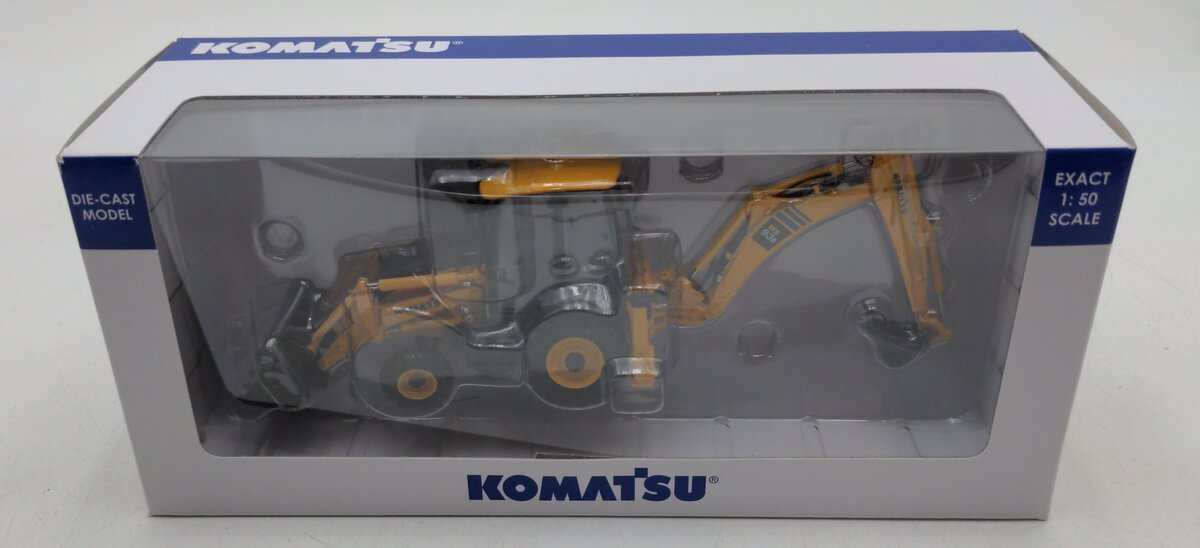 Universal Hobbies 8142 1:50 Komatsu WB93-R 2WD Backhoe Loader