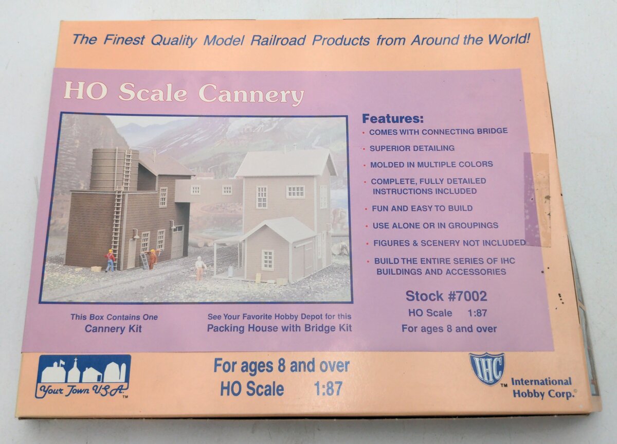 IHC 7002 HO Scale Cannery Building Kit