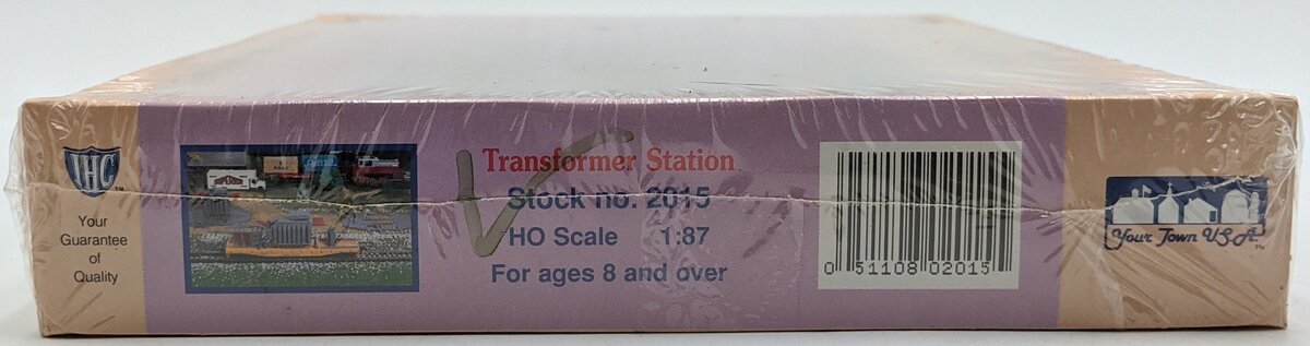 IHC 2015 HO Scale Transformer Station Plastic Model Kit
