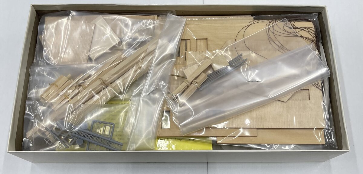 Fine Scale Miniatures 290 HO Scale Emporium Seafood Co. Laser-Cut Building Kit LN/Box