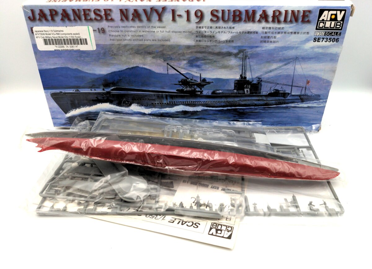 AFV Club SE73506 1:350 Japanese Navy I-19 Submarine