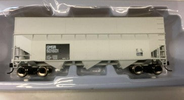 Bowser 42599 HO Gulf & Mississippi Woodchip Hopper Car RTR #501601