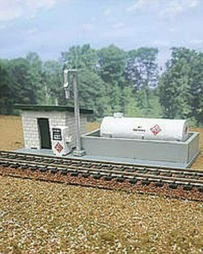 Osborn Model Kits RRA-1122 HO Diesel Fueling Station Wooden Building Kit