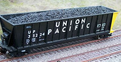 F+N Models 81214 HO Athearn 50' Bathtub Hopper Coal Load (Pack of 2)
