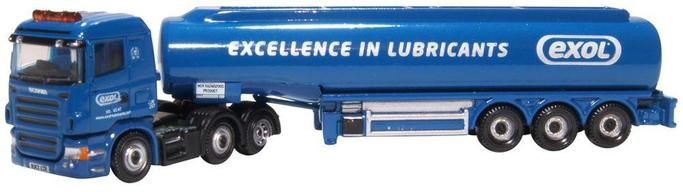 Oxford Diecast NSHL04TK 1:148 DHL/JET Scania Highline Tanker