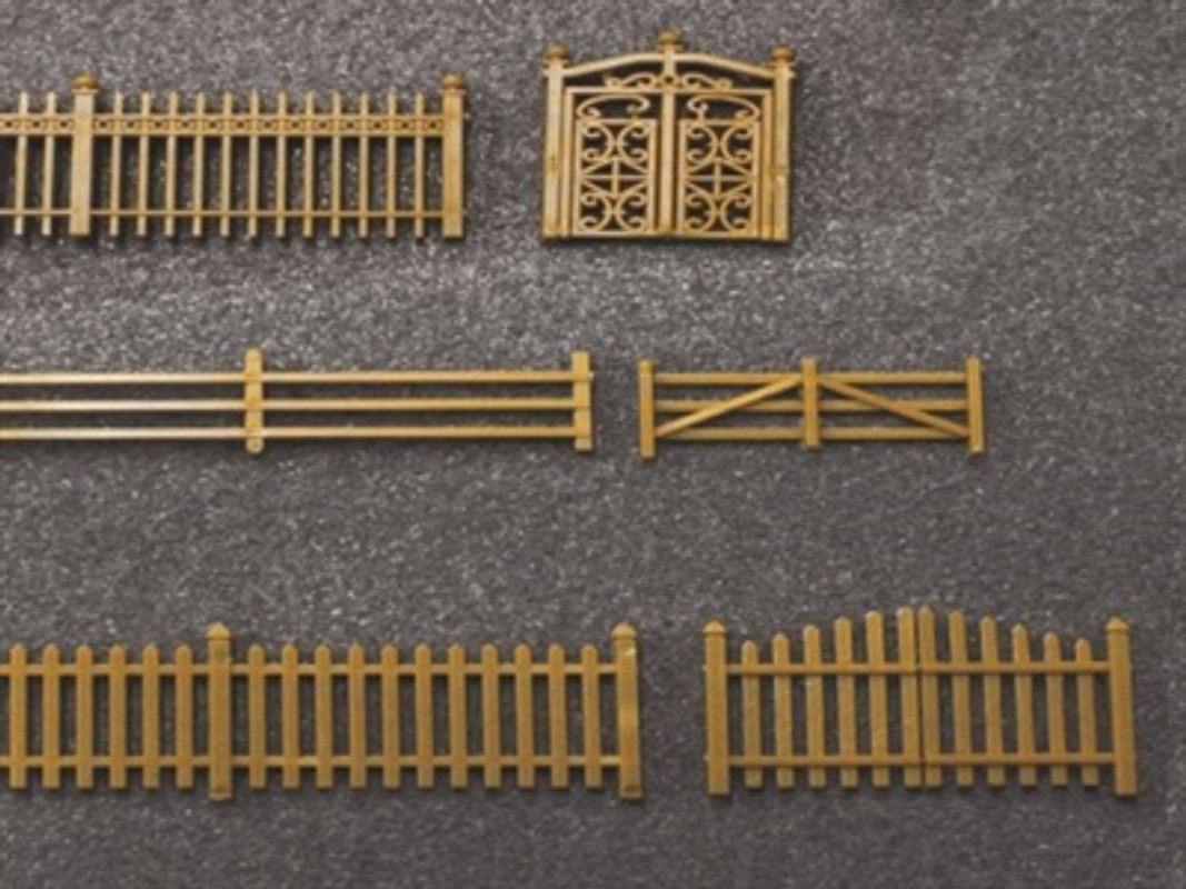 JTT Scenery Products 97127 HO Assorted Fencing