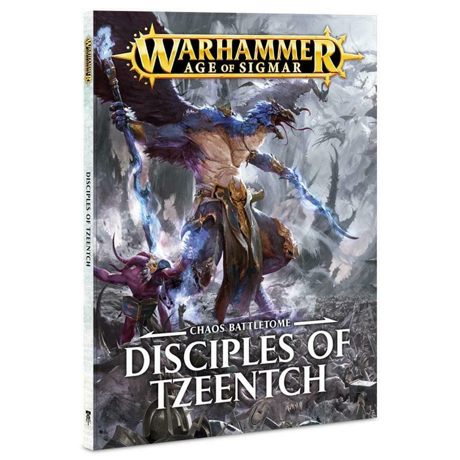 Games Workshop 9781785812828 Chaos Battletome Disciples of Tzeentch Miniatures