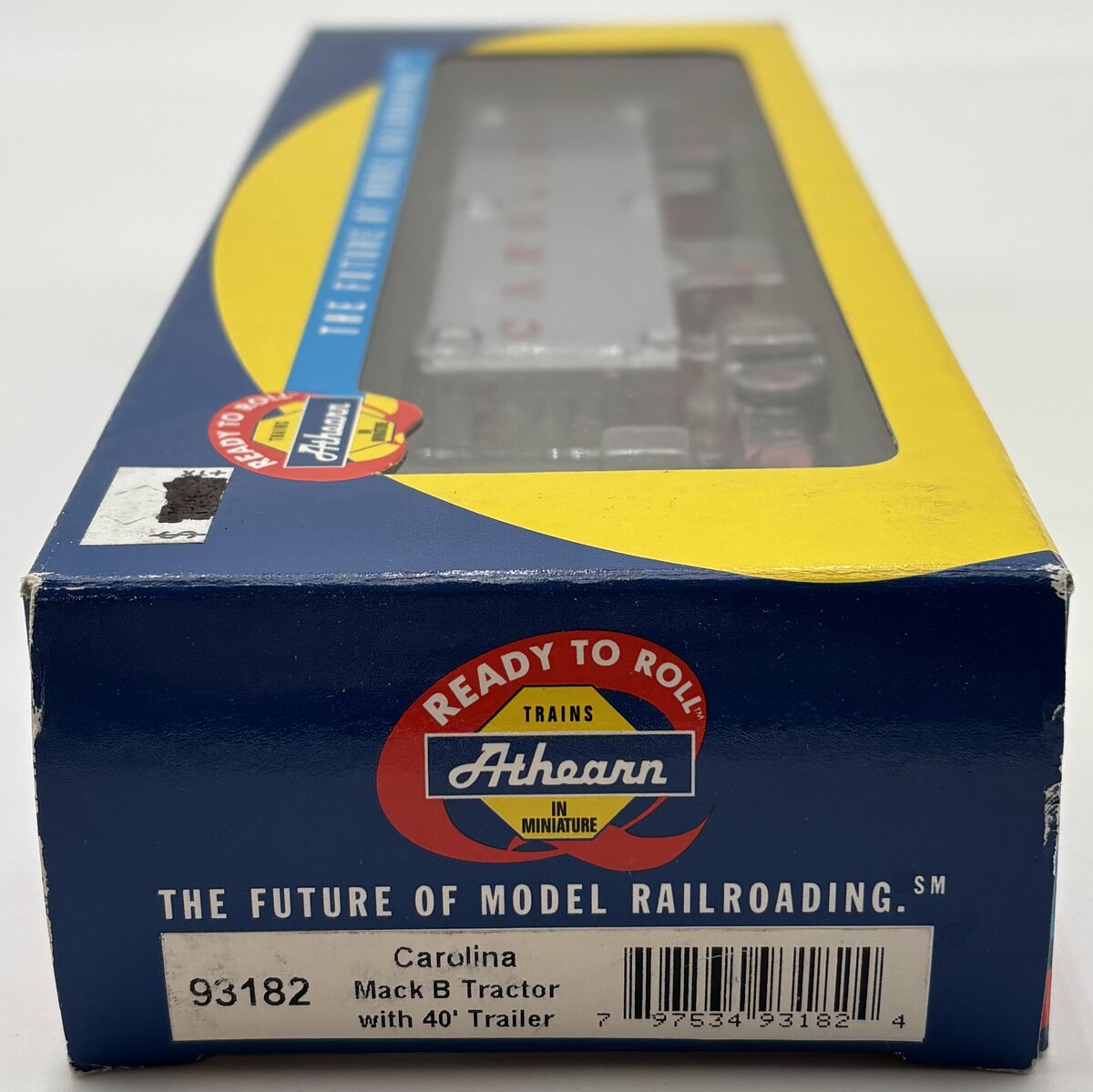 Athearn 93182 HO Scale Carolina Mack B Tractor With 40' Trailer Ready To Roll