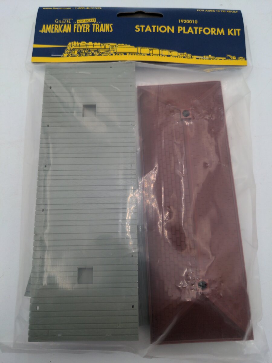 American Flyer 1920010 S Station Platform Kit