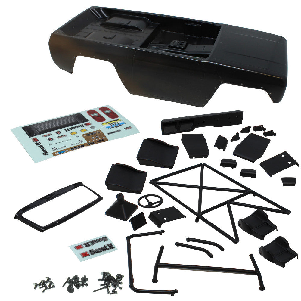 Redcat Racing RER12083 Scout II Axe Black Body with Accessories
