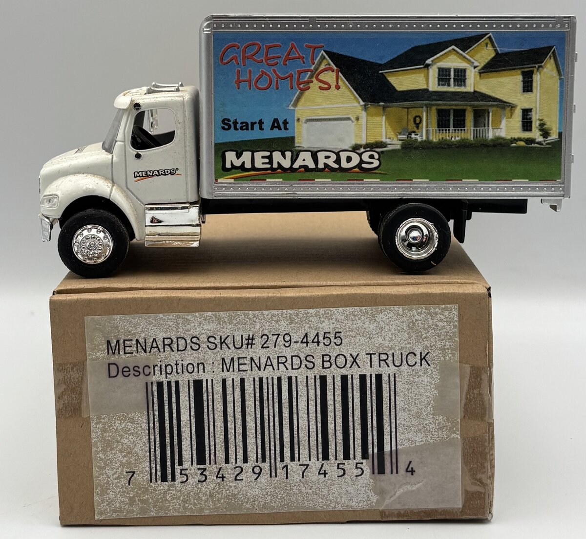Menards 279-4455 1:48 Scale Diecast Menards Box Truck