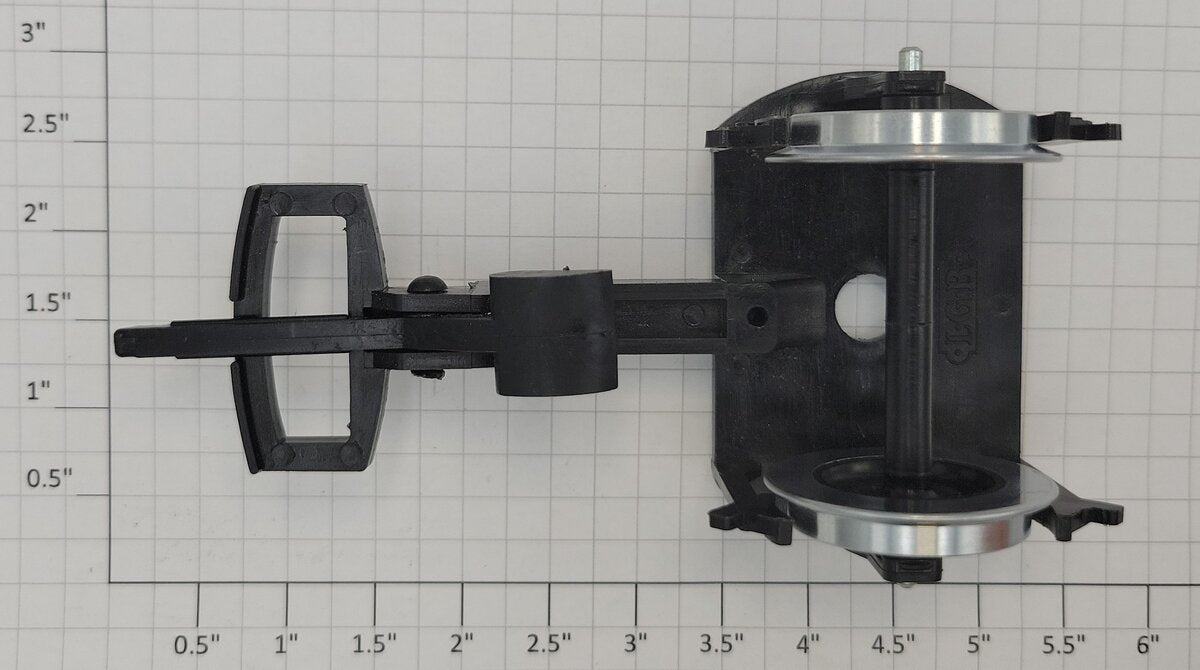 LGB 67302 G Scale 2 Metal Wheel Truck Support Bogie w/ Hook and Loop Coupler