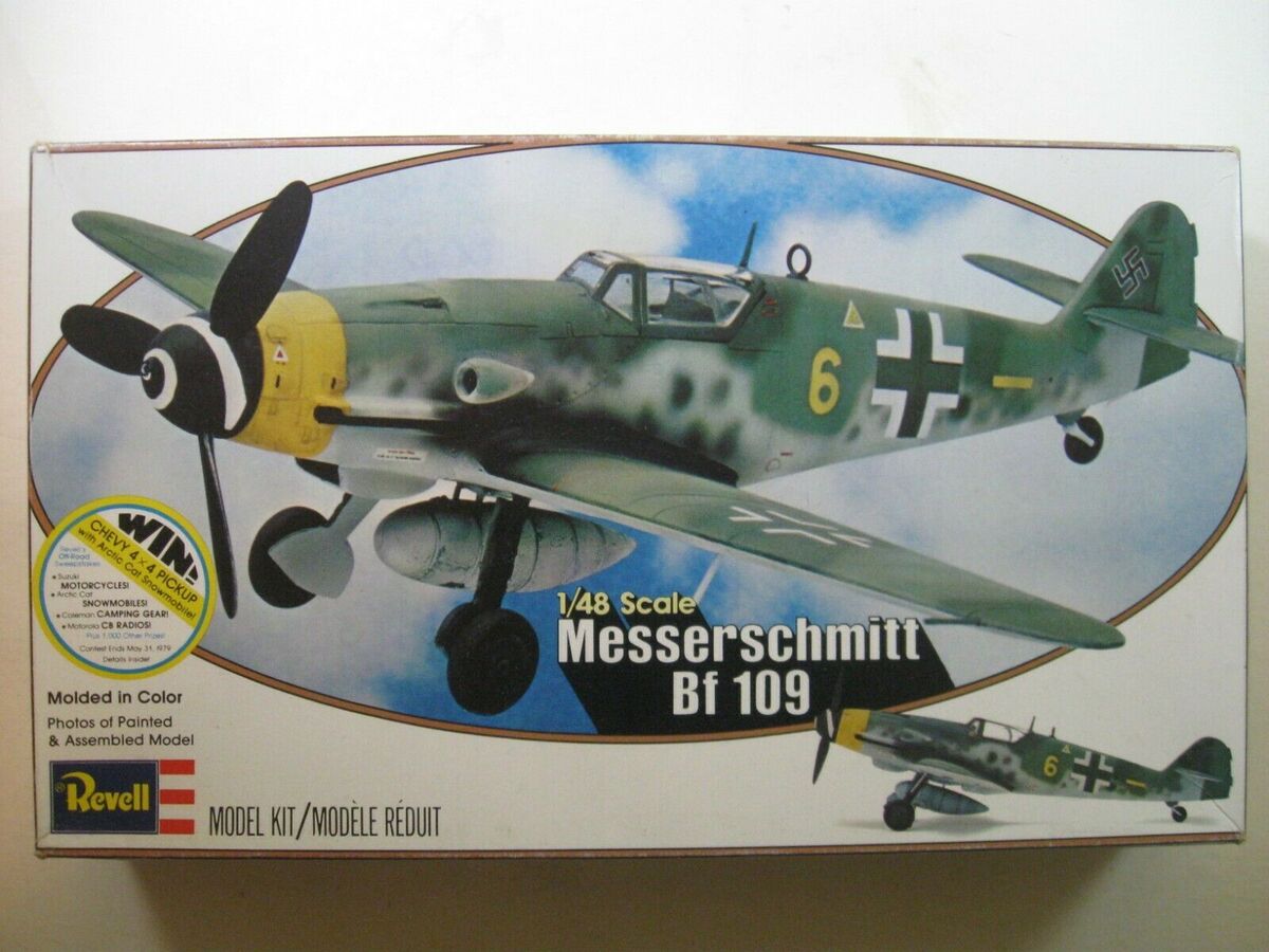 Revell H-33 1:48 Messerschmitt Bf 109 Military Aircraft Plane Model Kit