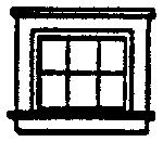 Grandt Line 3722 1:48 Attic Window