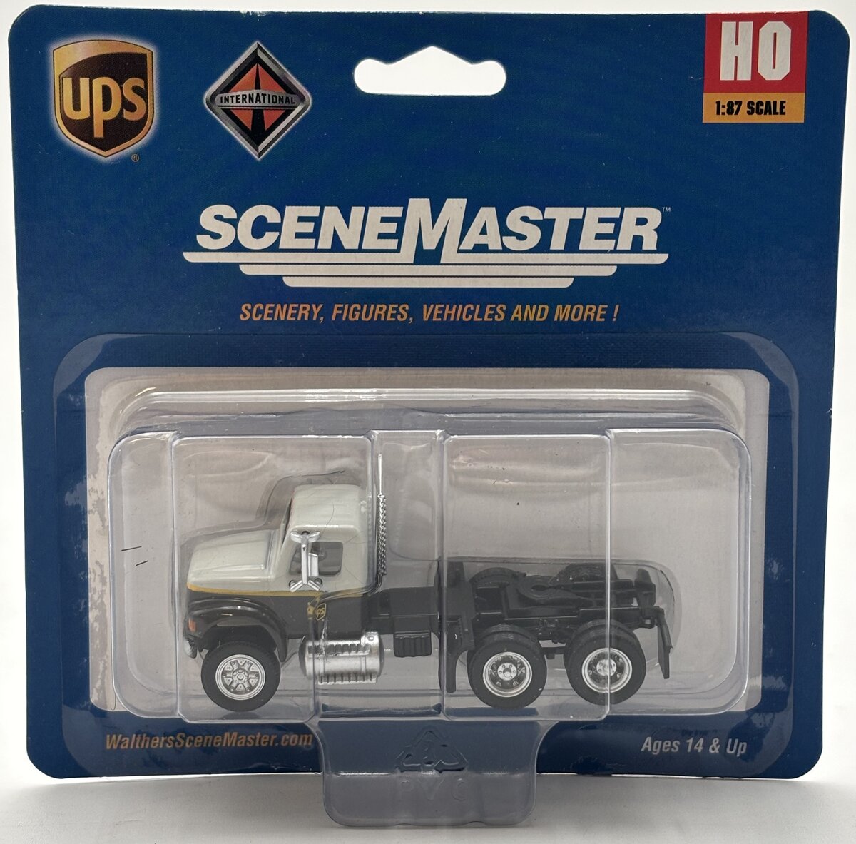 Walthers 949-11186 HO UPS Freight International 4900 Dual-Axle Semi Tractor Only