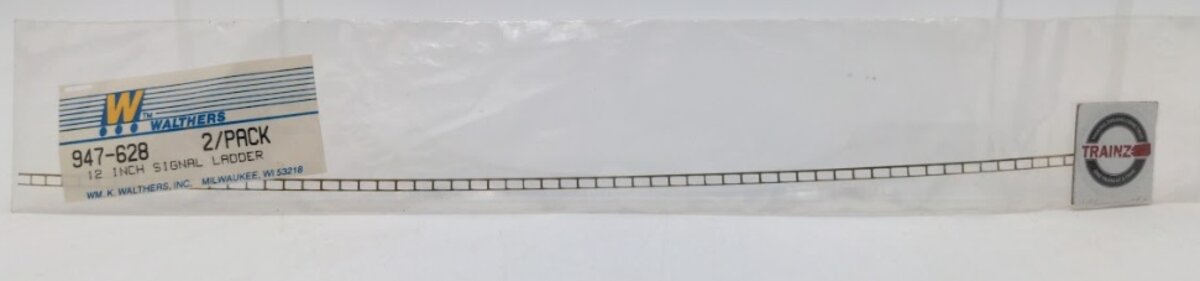 Walthers 947-628 HO Signal Ladder 12" Long (Pack of 2)