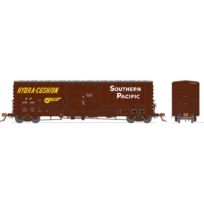 Rapido Trains 137002 HO Southern Pacific PC&F B100-40 Boxcar (Set of 6)