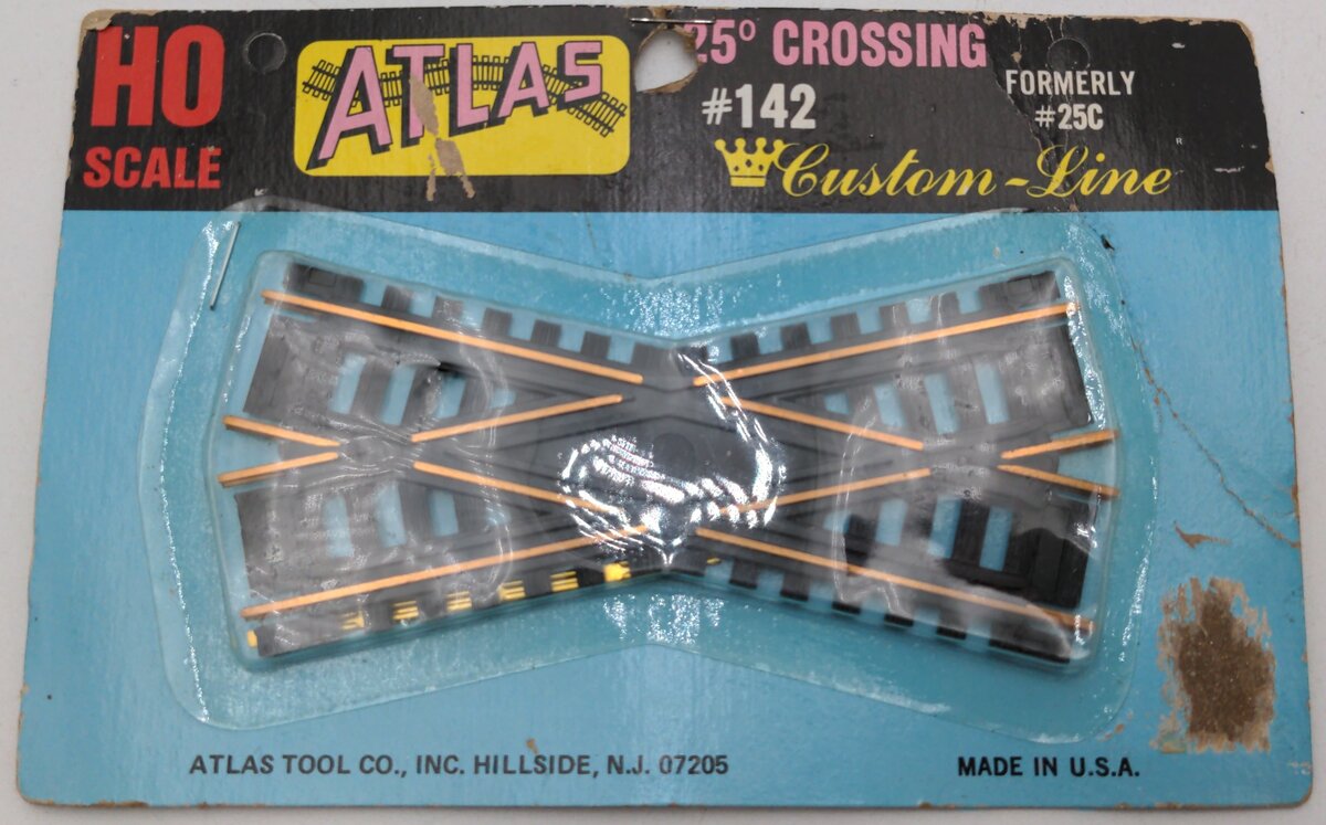 Atlas 142 HO Scale 25 Degree Crossing
