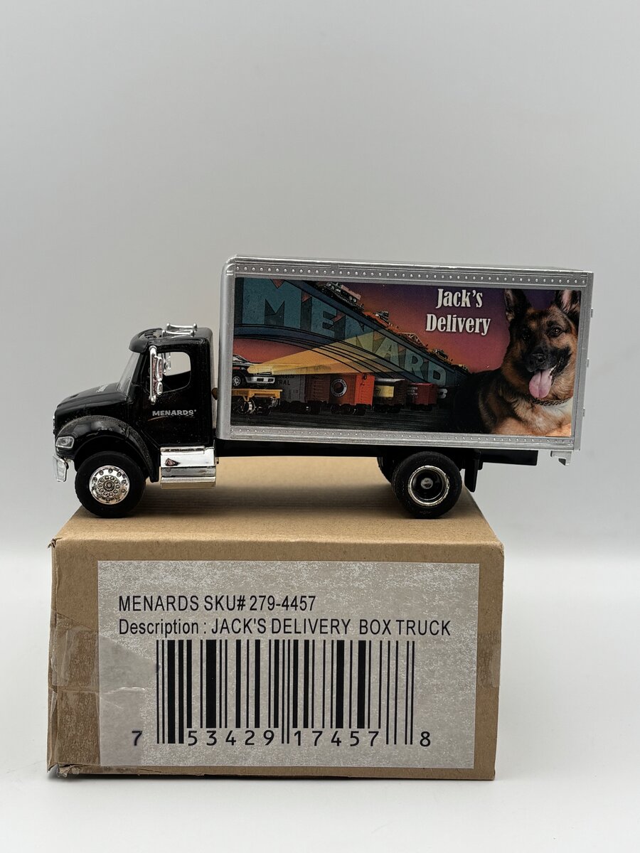 Menards 279-4457 1:48 Scale Jack's Delivery Box Truck