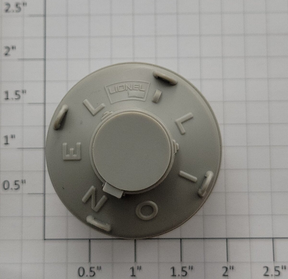 Lionel 6112-3 Light Gray Canister