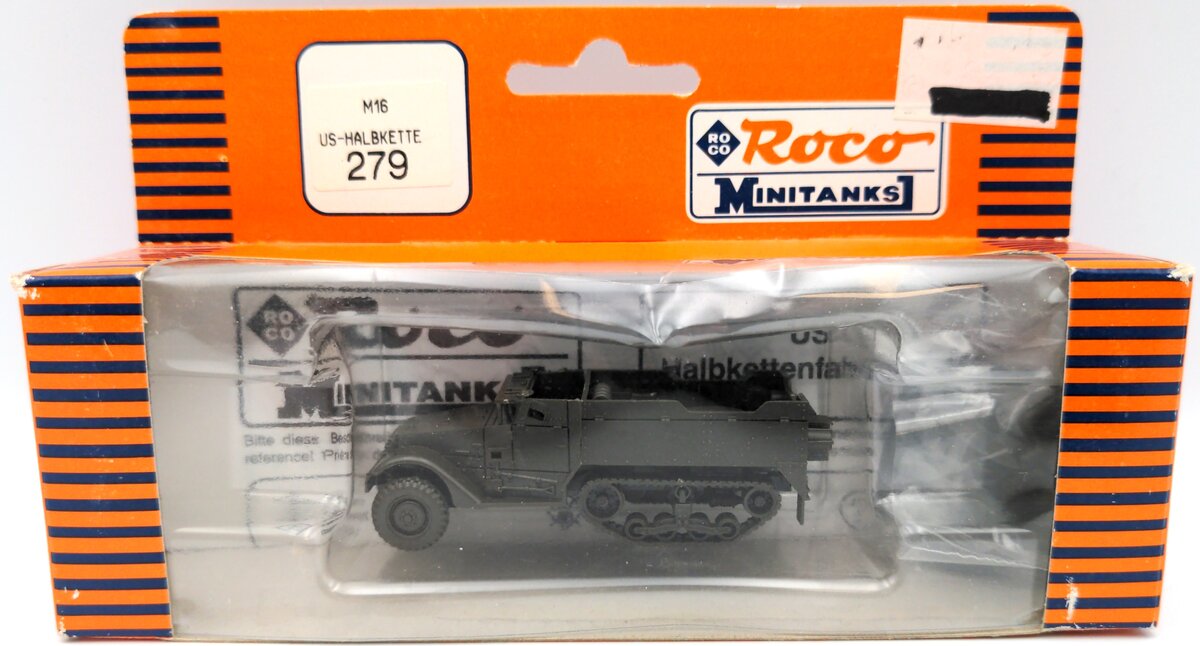 Roco 279 HO MiniTanks M16 US-Halbkette Halftrack
