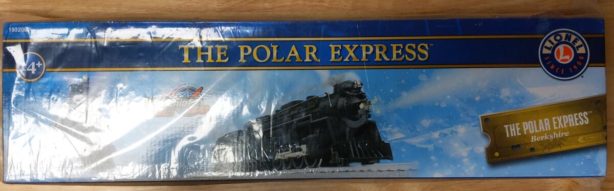 Lionel 1-932090 O-31 2-8-4 LC+ 2.0 Berkshire, Polar Express