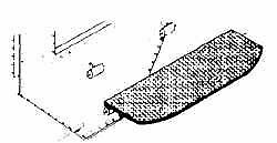 Cal Scale 190-385 HO Steam Loco Cab Deck Plate