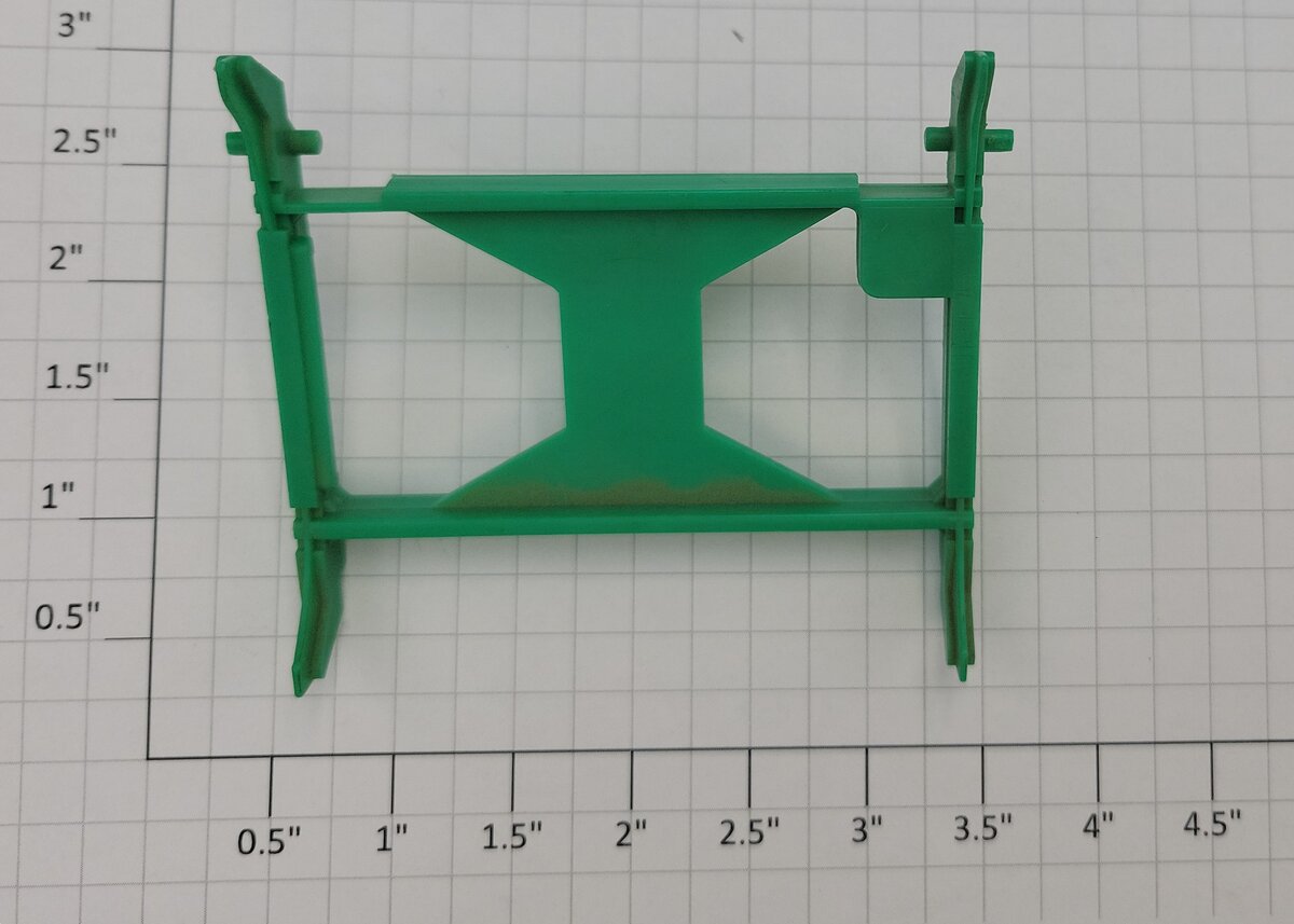 Lionel 3362-16 O Gauge Light Green Dump Frame with Weight
