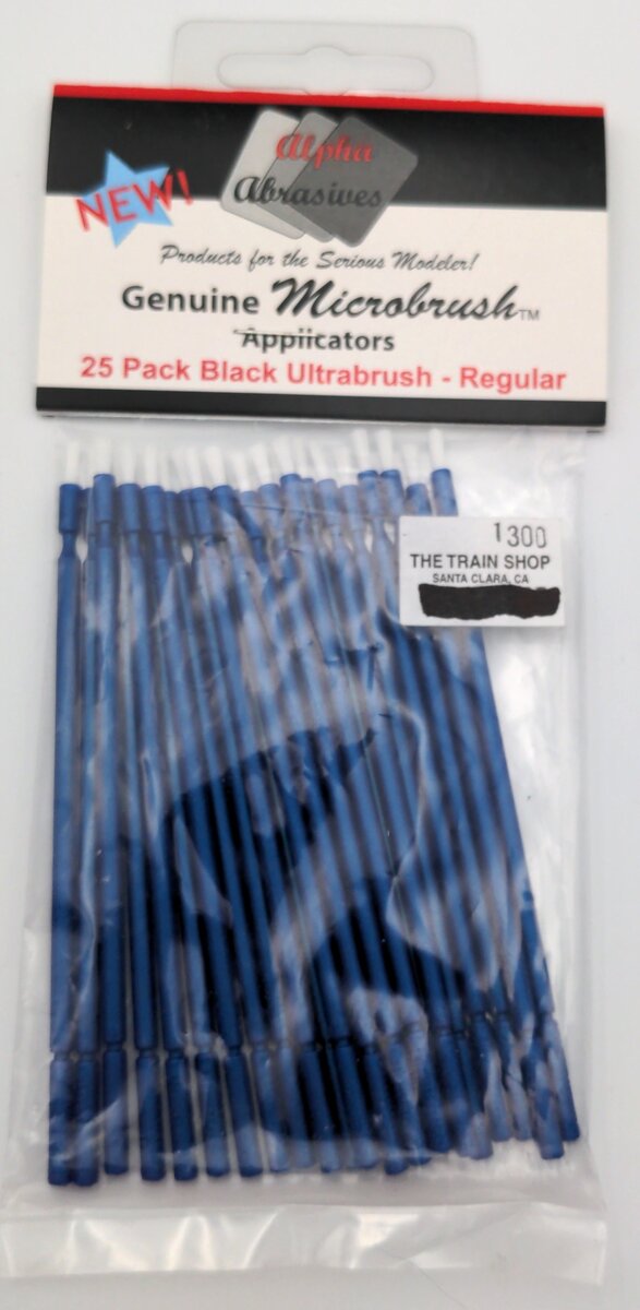 Alpha Abrasives 1300 Blue Regular Ultrabrush Applicator (Pack of 25)