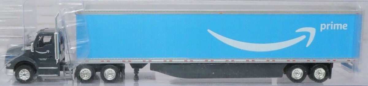 Trucks N' Stuff TNS148 HO Amazon Prime Kenworth T680-DC with 53