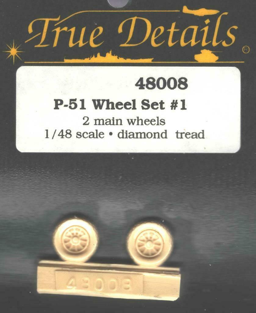 True Details 48058 1:48 SBD Dauntless Wheel Set