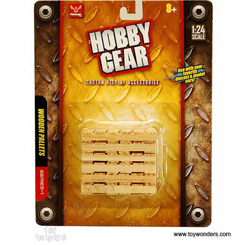 Phoenix Toys 18401 1:24 Hobby Gear Wooden Pallets