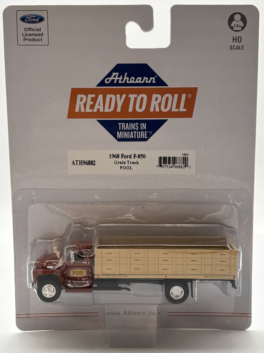 Athearn 96882 HO POOL Ford F-850 Grain Truck