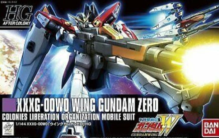 Bandai 2219526 1:144 HGAC XXXG-OOWO Wing Gundam Zero Plastic Model Kit