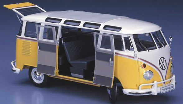 Hasegawa 51048 1:24 1963 Volkswagen Type 2 Micro Bus Full Interior Model Kit
