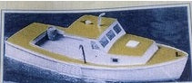 Harbor & Ocean 300 HO 1:87 Lobster Boat Kit