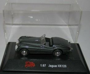 Malibu International 117 1:87 Dark Grey Jaguar XK120