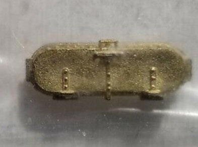 Cal-Scale 190-233 HO Scale Tender Hatch Rounded Base Brass Castings