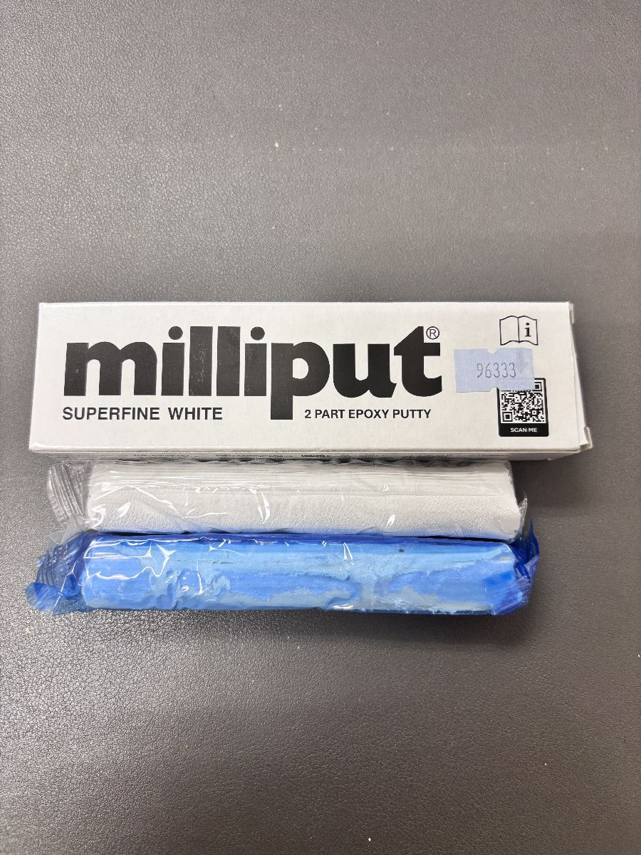 Plastruct 96333 Fine White Milliput Epoxy Putty - 4 oz.