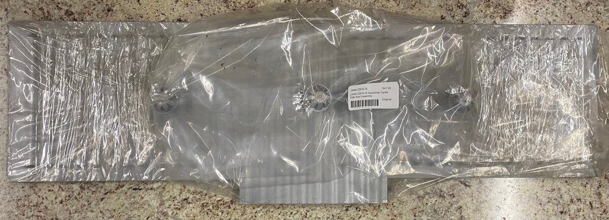 Lionel 22918-26 Backshop Center Side Roof Assembly